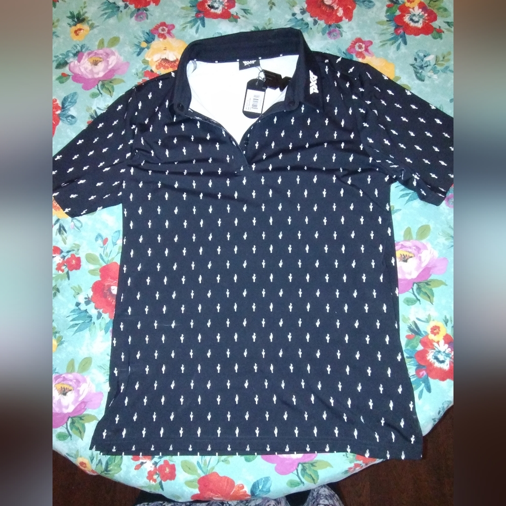 NWT PXG women's cactus golf shirt
